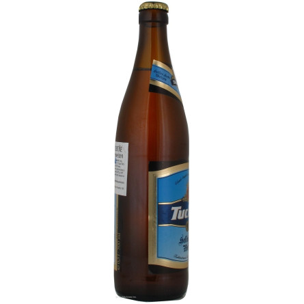 Пиво Тухер світле нефільтроване пастеризоване скляна пляшка 5.2%об. 500мл Німеччина slide 3