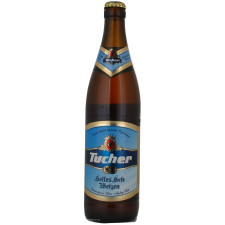 Пиво Тухер светлое нефильтрованное пастеризованное стеклянная бутылка 5.2%об. 500мл Германия mini slide 6