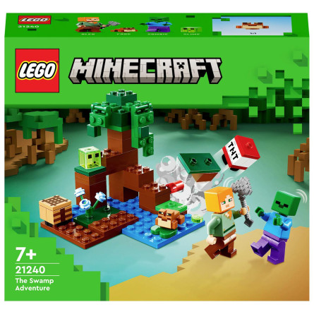 Конструктор Lego Minecraft Приключения на болоте 21240 slide 3
