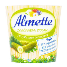 Крем-сир творожний Hochland Almeta з огірками та травами 60% 150г mini slide 5
