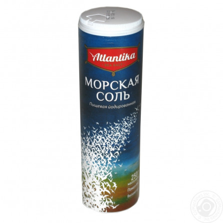 Сіль морська Атлантика йодована 250г slide 2