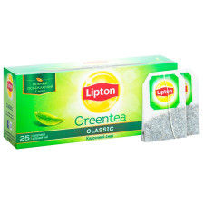 Чай зелений Lipton Classic 25шт*1,7г mini slide 2