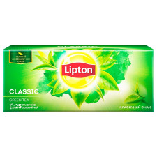 Чай зелений Lipton Classic 25шт*1,7г mini slide 5