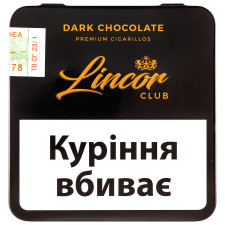 Сигарили Lincor Dark Chocolate 20шт mini slide 1