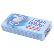 Цукерки без цукру свіжа біла інтенсивна м'ята ТМ Fresh White 35 г mini slide 2