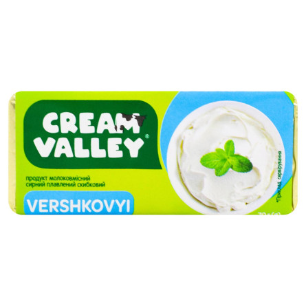 Продукт сирний плавлений Cream Valley Вершковий 70г slide 2