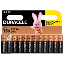 Батарейки Duracell AA лужні 12шт mini slide 1