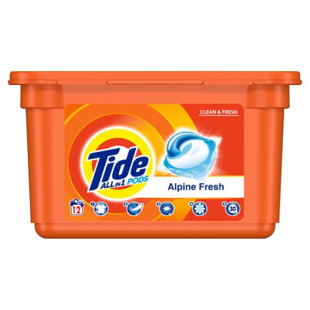 Гель Tide Альпийская свежесть для стирки 12х18,6г slide 1