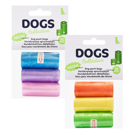 Пакети гігієнічні для вигулу собак 3 рулони по 15шт 230х300мм slide 1
