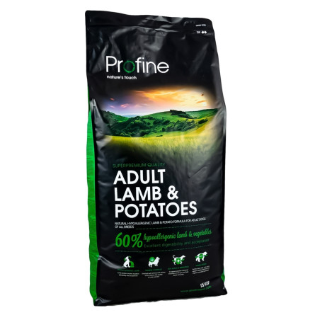 Корм сухой Profine Adult Lamb с ягненком и картофелем для взрослых собак 15кг slide 3