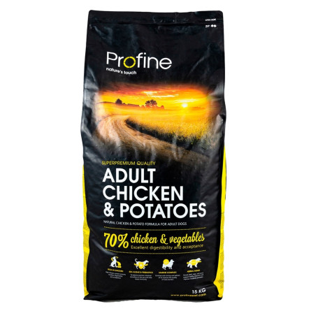 Корм сухий Profine Adult Chicken з куркою та картоплею для дорослих собак усіх порід 15кг slide 3