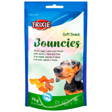 Ласощі Trixie Soft Snack Bouncies для собак з ягням та шлунком 75г mini slide 1