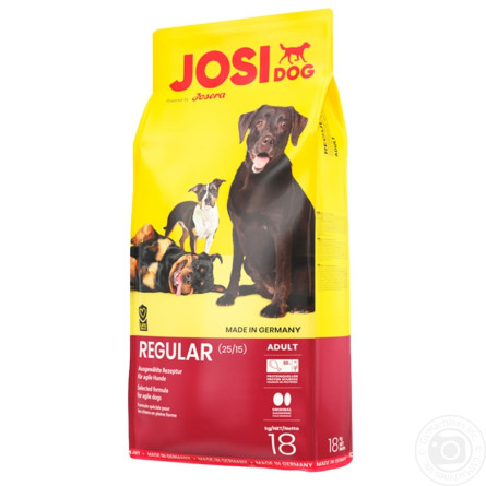 Корм Josi Dog Regular повноцінний сухий для динамічних собак 18кг slide 2