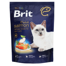 Корм сухой Brit Premium лосось для взрослых котов 300г mini slide 3