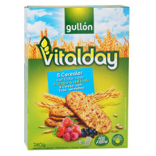 Печиво vitalday 5злаків з червоними фруктами Gullon 240г mini slide 3