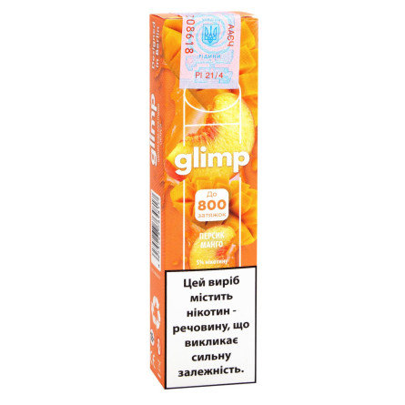 Випарювач Glimp 800 Персик-манго 5% 2мл slide 3