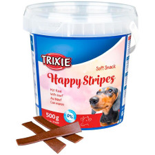 Лакомство Trixie Soft Snack Happy Stripes Полоски для собак с говядиной 500г mini slide 1