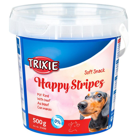 Лакомство Trixie Soft Snack Happy Stripes Полоски для собак с говядиной 500г slide 3
