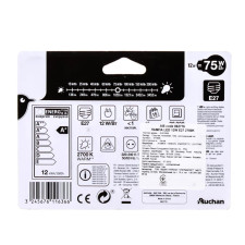 Лампочка Ашан Led 12W e27 2700K mini slide 3