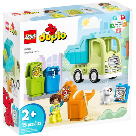 Конструктор Lego Duplo Recycling Truck №10987 для дітей від 2-х років 1шт slide 1