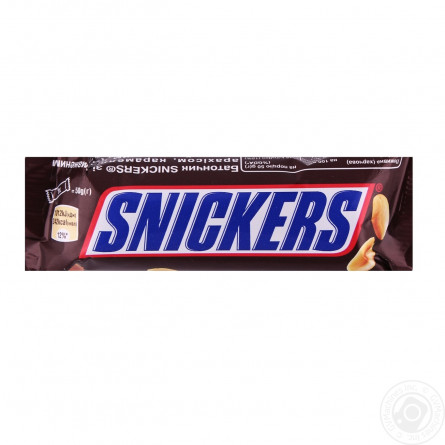 Батончик Snickers шоколадный с арахисом 50г slide 2