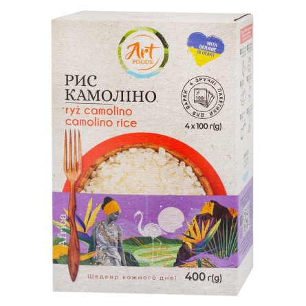 Рис Art Foods Камолино 4*100г slide 3