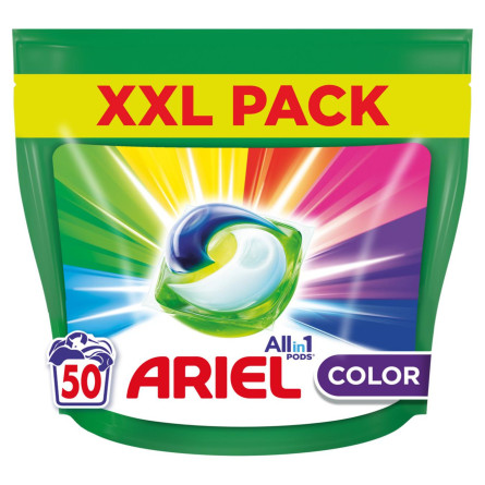 Гель Ariel Color Чистота и Свежесть для стирки 50х19,7г slide 2