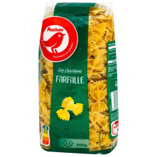 Макарони Ашан Farfalle 500г mini slide 1