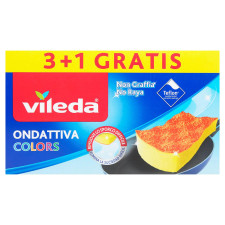 Губки Vileda Pur Active Color 4шт mini slide 3
