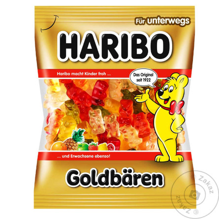 Конфеты жевательные Haribo Золотые мишки 100г slide 1