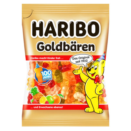 Конфеты жевательные Haribo Золотые мишки 100г slide 3