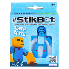 Фігурка Stikbot Синьо-жовтий для анімаційної творчості mini slide 4