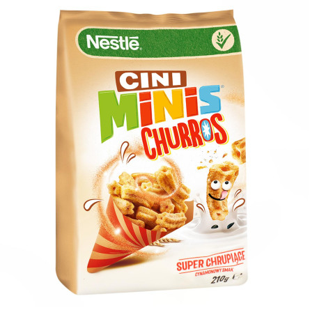 Сніданок сухий Nestle Cini Minis Churros 210г slide 1