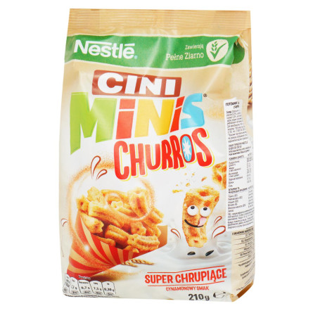 Сніданок сухий Nestle Cini Minis Churros 210г slide 2