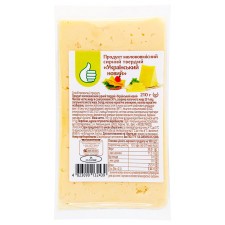 Продукт молоковмісний сирний Pouce твердий український новий 210г mini slide 1