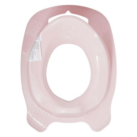 Накладка Keeeper Comfort Утенок на унитаз нежно-розовая детская slide 2