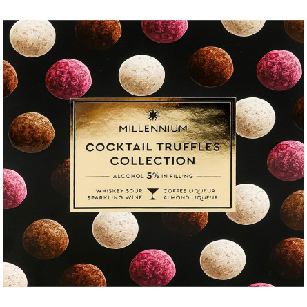 Цукерки Millennium Coctail Truffles Collection шоколадні 195г slide 2