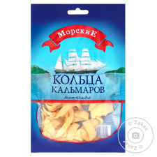 Кальмар Морські кільця копчені 36г mini slide 1