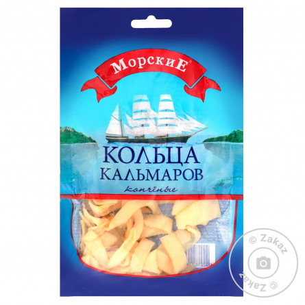 Кальмар Морські кільця копчені 36г slide 4