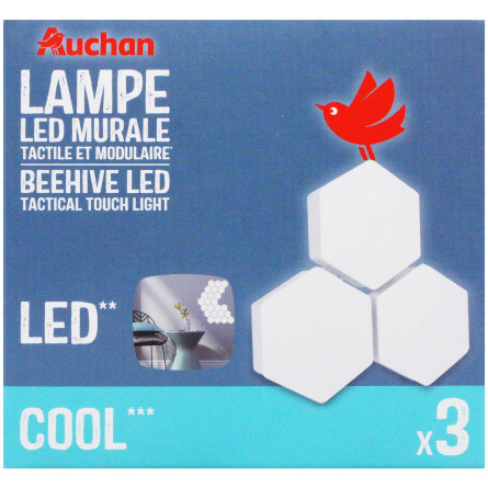 AUCHAN/ LED СВІТИЛЬНИК З/ПУЛЬТ slide 3