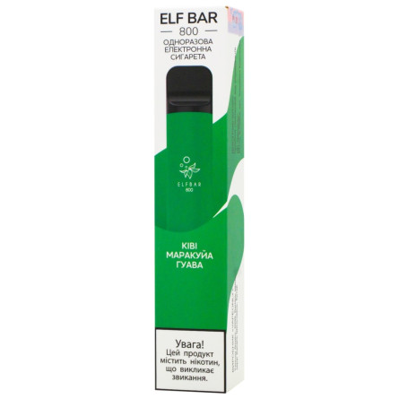 Сигарета Elf Bar електронна 800 Ківі+маракуйа+гуава 5% 3,2мл slide 1