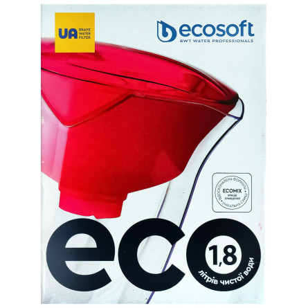 Фільтр-глечик Ecosoft фуксія 1,8л slide 2