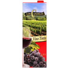 Вино Los Candiles красное сухое 1,5л mini slide 2