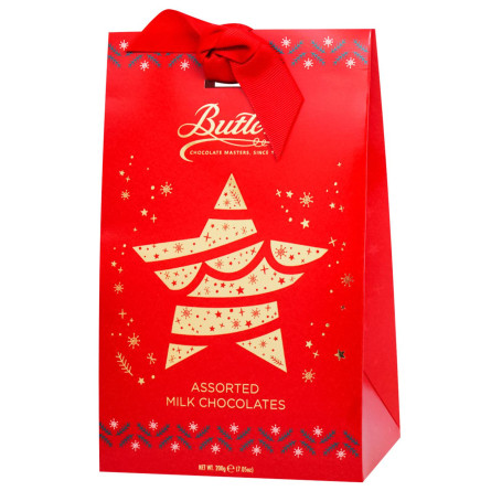 Конфеты Butlers Red Luxury Pouch молочно-шоколадные ассорти 200г slide 1