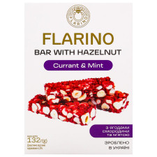 Батончики з фундуком смородиною та м'ятою FLARINO 132 г mini slide 2