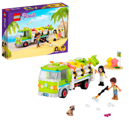Конструктор Lego Friends Сміттєпереробна вантажівка 41712 slide 1