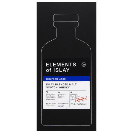 Віскі односолод. Speciality Drinks Elements of Islay Bourbon Cask 0.7 л slide 3