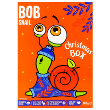 Набір подарунковий Bob Snail Різдвяний бокс з іграшкою та стікерпаком 140г mini slide 2