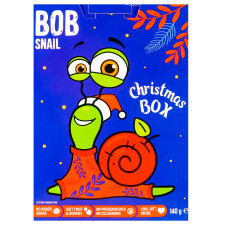 Набір подарунковий Bob Snail Різдвяний бокс з іграшкою та стікерпаком 140г mini slide 3