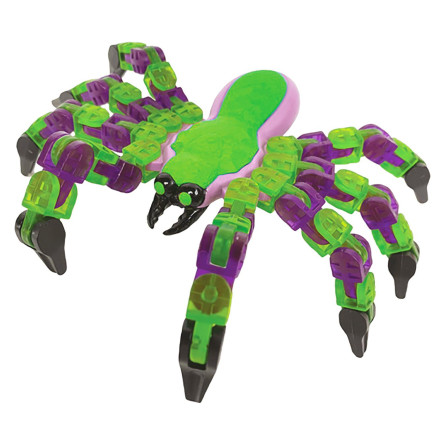 Іграшка Klixx Creaturez Fidget павук зелено-фіолетовий slide 2
